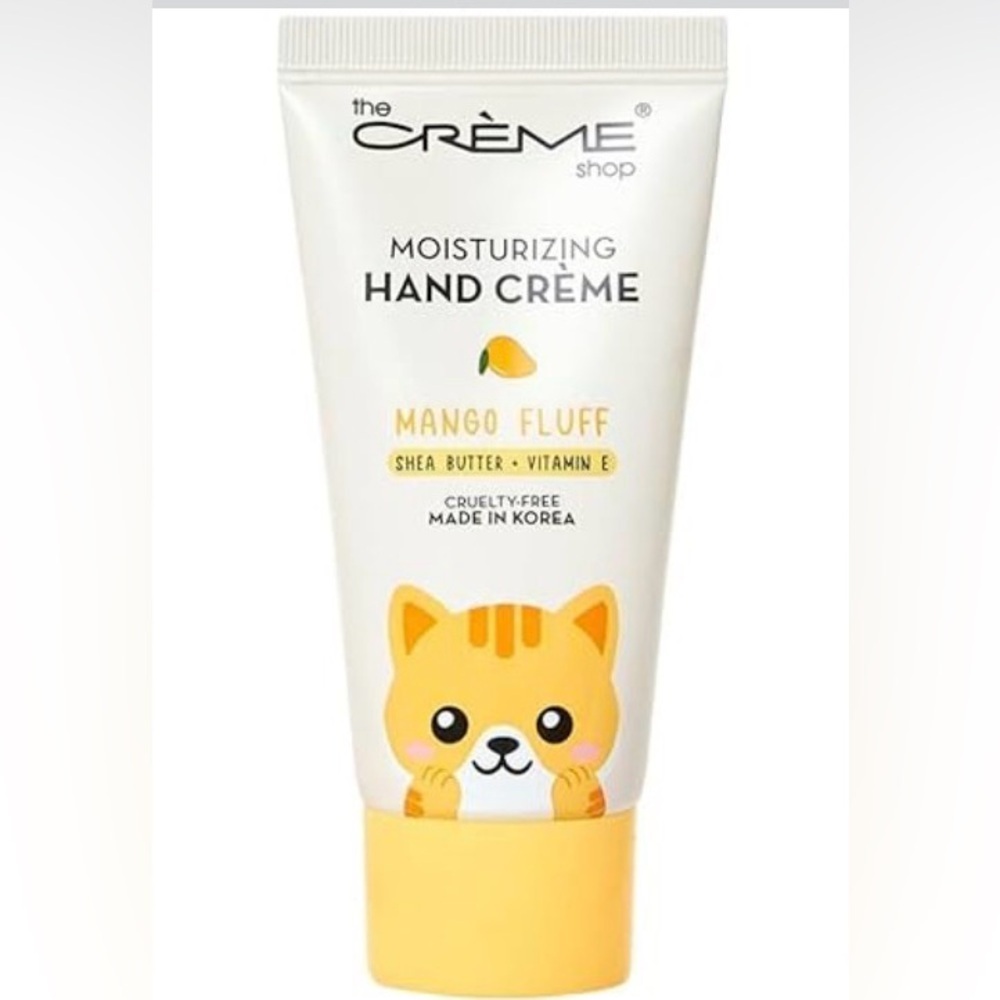The Crème Shop | Moisturizing Hand Crème – Mango Fluff (Shea Butter + Vitamin E) - Picture 2 of 3